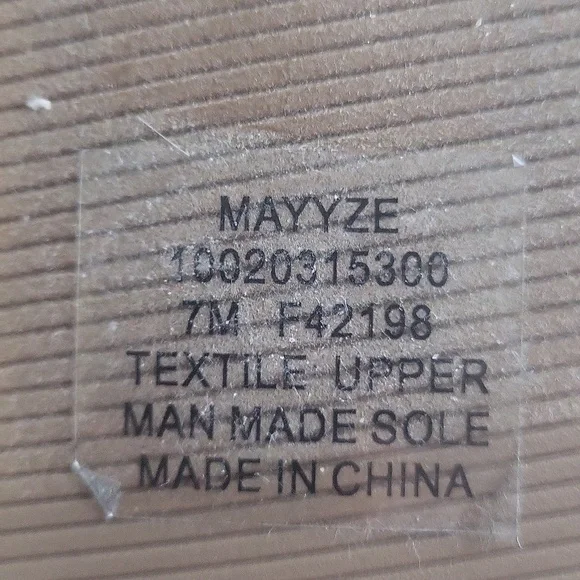 Style & Co. Light Orange Knit Slide Sandals - Picture 4 of 7